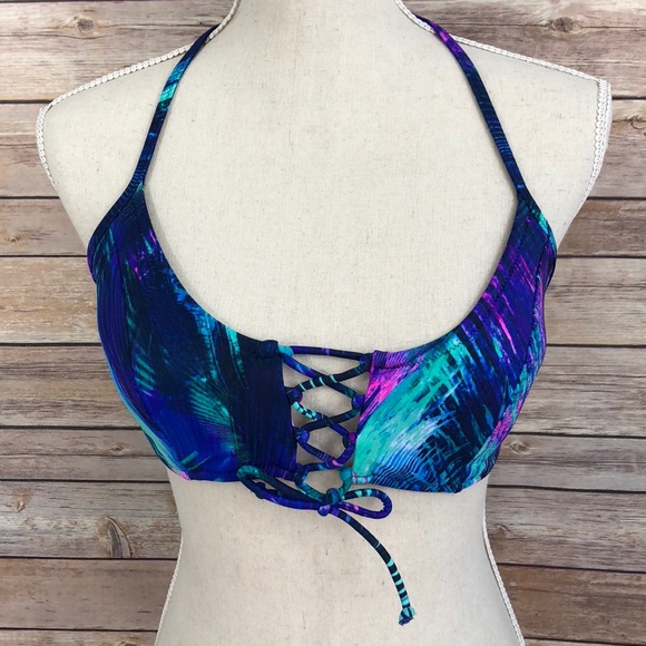 PINK Victoria's Secret Other - NWT VS Pink Tropical Theme Bikini Top Large SS29